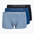 Herrenboxershorts Tommy Hilfiger Trunk Dtm navy blue/opul blue/brisk blue