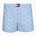 Herrenboxershorts Tommy Hilfiger Woven Boxer Print 3 pack chambray flag/carb navy/c navy flag 5