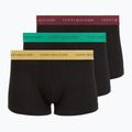 Herrenboxershorts Tommy Hilfiger Trunk Metallic gold/burgundy/green