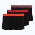 Herrenboxershorts Tommy Hilfiger Trunk fire red/burgundy/medium red