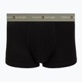 Herrenboxershorts Tommy Hilfiger Trunk WB 3 pack utility sage/black/bonita pink 3