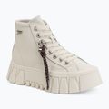 Damen-Schuhe Tommy Jeans Platform Sneaker Leather MC ecru