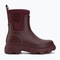 Gummistiefel für Damen Tommy Hilfiger Stamp Warm Ankle oxblood 2