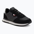 Herren Schuhe Tommy Jeans Runner Flag Mix washed black/stratus grey