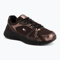 Damen-Schuhe Tommy Hilfiger TJW Modern Runner Metallics fondant brown