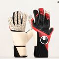 Uhlsport Powerline Supergrip+ Flex Torwarthandschuhe schwarz/rot/weiß 4