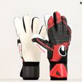 Uhlsport Powerline Soft Pro Torwarthandschuhe schwarz/rot/weiß 4