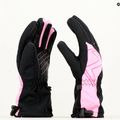 ZIENER Laval AS AW vblack fuchsia pink Kinder-Skihandschuh 3