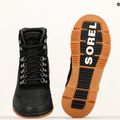 Herren-Trekking-Stiefel Sorel Ankeny II Hiker Wp schwarz/gum 10 9