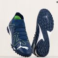 PUMA Future Match TT Herren Fußballschuhe persisch blau/puma weiß/ultra grün 9