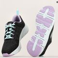 Damen Trainingsschuhe SKECHERS Arch Fit Comfy Wave schwarz/lavendel 14