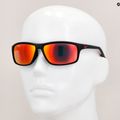 Nike Adrenaline 22 M mattschwarz/universitätsrot/grau mit roten Gläsern Sonnenbrille 12