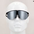 Bliz Hero Polarized S3 mattschwarz/silber verspiegelte Fahrradbrille 12