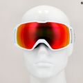 UVEX Xcitd CV S2 Skibrille weiß matt/morror rose/colorvision grün 6