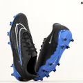 Nike Phantom GX Academy FG/MG schwarz/chrom/hyper royal Fußballschuhe 8