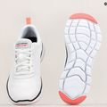 Damen Trainingsschuhe SKECHERS Flex Appeal 4.0 Brilliant View weiß/rosa 8