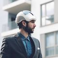 HJC Calido Fahrradhelm weiß/silber 81412301 13