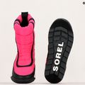 Sorel Outh Whitney II Puffy Mid Junior Schneestiefel Kaktus rosa/schwarz 16