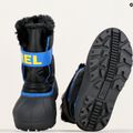 Sorel Snow Commander Junior Schneestiefel schwarz/super blau 15