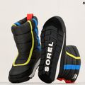 Sorel Outh Whitney II Puffy Mid jet/schwarz Kinderschneestiefel 16
