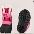 Sorel Snow Commander Kinder-Schneestiefel tropisch rosa/dunkelrosa 15