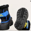 Sorel Snow Commander Kinderschneestiefel schwarz/super blau 15