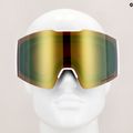 Oakley Fall Line weiß leopard/prizm Salbei Gold Iridium Skibrille 7