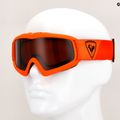 Rossignol Raffish S orange/orange Kinder Skibrille 9