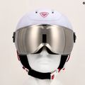 Rossignol Kinder Skihelm Whoopee Visor Stöße weiß 13