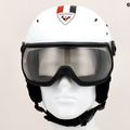 Rossignol Allspeed Visor Imp Photo Helm strato weiß 12