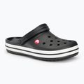 Crocs Crocband Pantoletten schwarz
