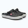Crocs Crocband Pantoletten schwarz 5