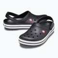 Crocs Crocband Pantoletten schwarz 9