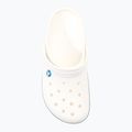 Pantoletten Crocs Crocband weiß 11016 7