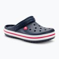 Pantoletten Crocs Crocband marineblau 11016