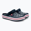 Pantoletten Crocs Crocband marineblau 11016 5