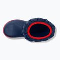 Crocs Winter Puff Kinder Schneestiefel navy/rot 3