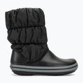 Crocs Winter Puff Damen Schneestiefel schwarz/kohlefarben 2