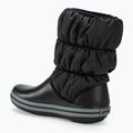 Crocs Winter Puff Damen Schneestiefel schwarz/kohlefarben 3