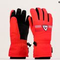 Rossignol Jr Roc Impr G sports rot Kinder-Skihandschuh 6