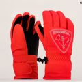 Rossignol Jr Rooster G sports rot Kinder-Skihandschuhe 6