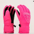Rossignol Jr Rooster G Orchidee rosa Kinder-Skihandschuh 6
