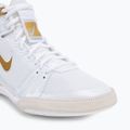 Nike Freek Weiß/Metallic Gold/Cool Grey Boxen Schuhe 7