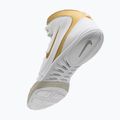 Nike Freek Weiß/Metallic Gold/Cool Grey Boxen Schuhe 10