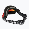 Skibrille Volcom Footprints matte black stone/red chrome/yellow 3