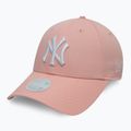 Neue Era weibliche Liga wesentliche 9Forty New York Yankees Pastell rosa Kappe