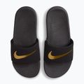 Kinder-Slides Nike Kawa black/metallic gold 5