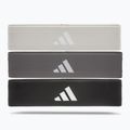 Set mit Fitnessbändern adidas Resistance Band 3 Stk. black/ grey/ white