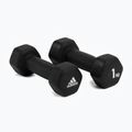 adidas Kurzhanteln 2x1 kg schwarz ADWT-10001