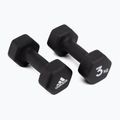 adidas Kurzhanteln 2x3 Kg schwarz ADWT-10003 2